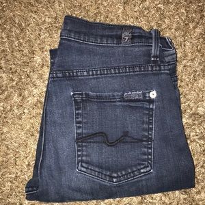 Women’s 7 for all mankind Size 30 Inseam 29 inches